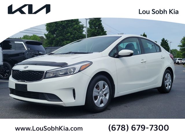 Clear White 2017 Kia Forte LX Sedan Front-Wheel Drive 6-Speed Automatic