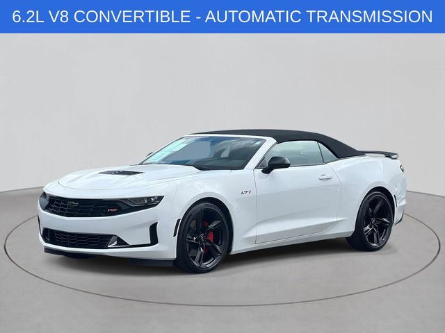 Summit White 2023 Chevrolet Camaro Convertible Rear-Wheel Drive Automatic