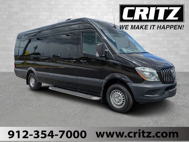 Black 2017 Mercedes-Benz Sprinter Cargo Van 4X2 5-Speed Automatic