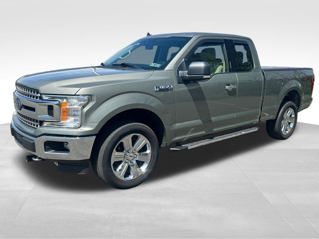 Silver Spruce Metallic 2019 Ford F-150 XLT SuperCab 4WD Pickup Truck Four-Wheel Drive Automatic