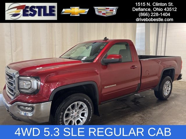 Red Quartz Tintcoat 2018 GMC Sierra 1500 Pickup Truck Four-Wheel Drive 6-Speed Automatic Overdrive