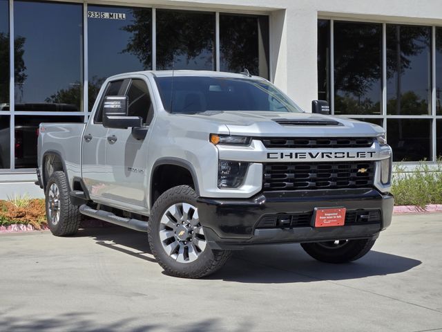 Silver Ice Metallic 2022 Chevrolet Silverado 2500HD Pickup Truck Four-Wheel Drive 6-Speed Automatic