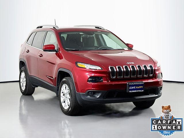 Deep Cherry Red Crystal Pearlcoat 2016 Jeep Cherokee SUV / Crossover Four-Wheel Drive 9-Speed Automatic