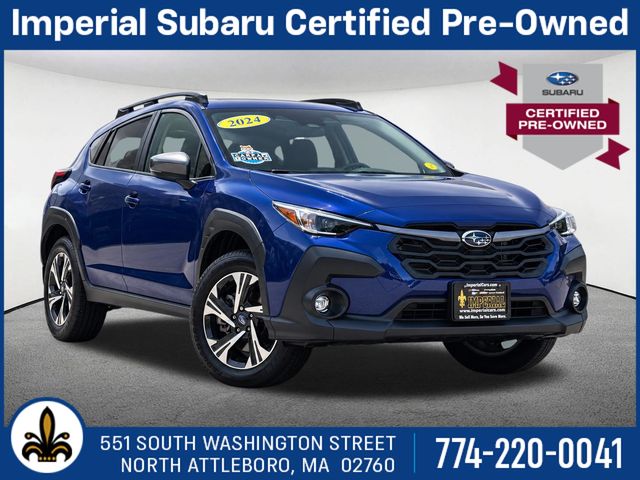 Sapphire Blue Pearl 2024 Subaru Crosstrek SUV / Crossover All-Wheel Drive Continuously Variable Transmission