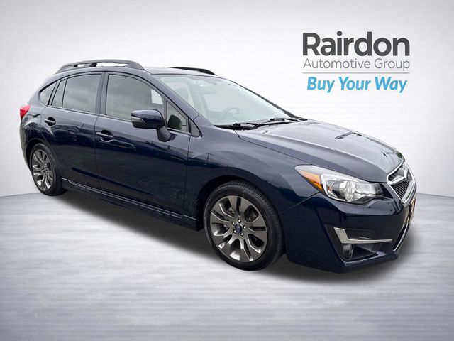 Deep Sea Blue Pearl 2015 Subaru Impreza 2.0i Sport Limited Hatchback Hatchback All-Wheel Drive Continuously Variable Transmission