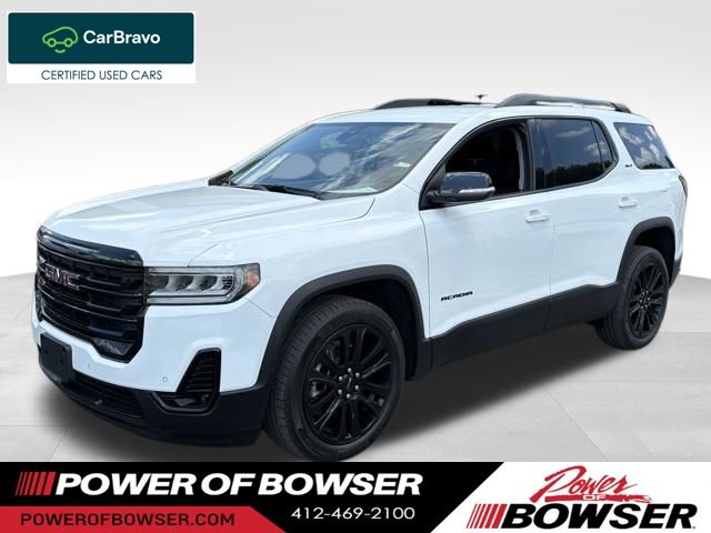 Summit White 2023 GMC Acadia SUV / Crossover Four-Wheel Drive 9-Speed Automatic