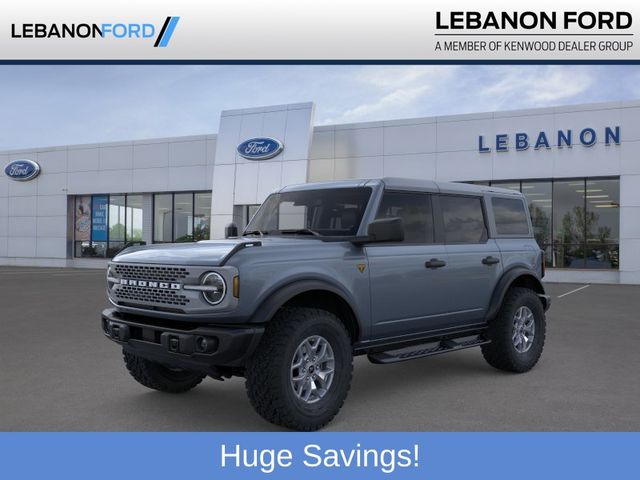 Blue (Azure Gray Metallic Tri-Coat) 2025 Ford Bronco SUV / Crossover Four-Wheel Drive Automatic