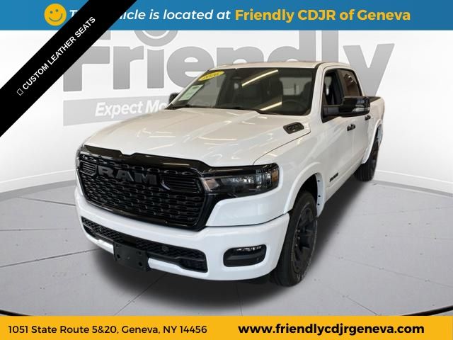 Bright White Clearcoat 2026 RAM 1500 Pickup Truck Four-Wheel Drive 8-Speed Automatic