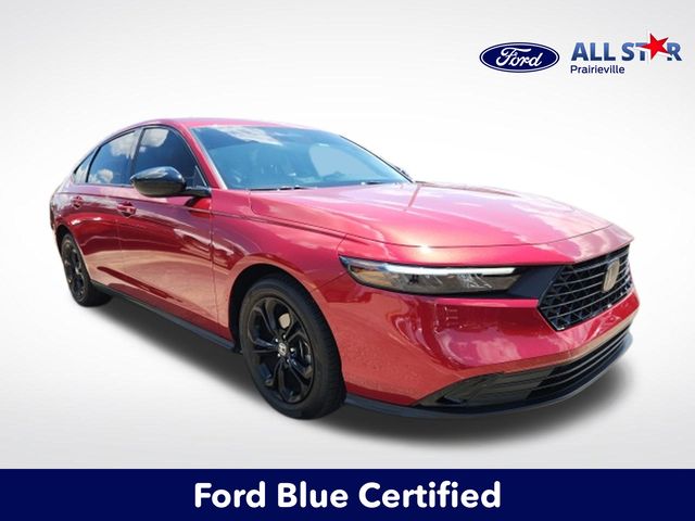 Radiant Red Metallic 2025 Honda Accord Sedan Front-Wheel Drive Continuously Variable Transmission