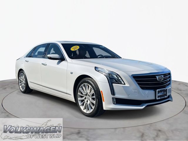 Crystal White Tricoat 2018 Cadillac CT6 3.6L Luxury AWD Sedan All-Wheel Drive 8-Speed Automatic