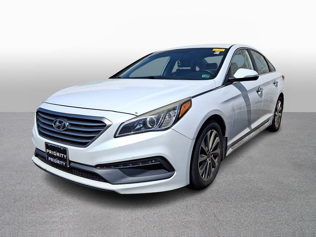Quartz White Pearl 2015 Hyundai Sonata Sport FWD Sedan Front-Wheel Drive 6-Speed Automatic