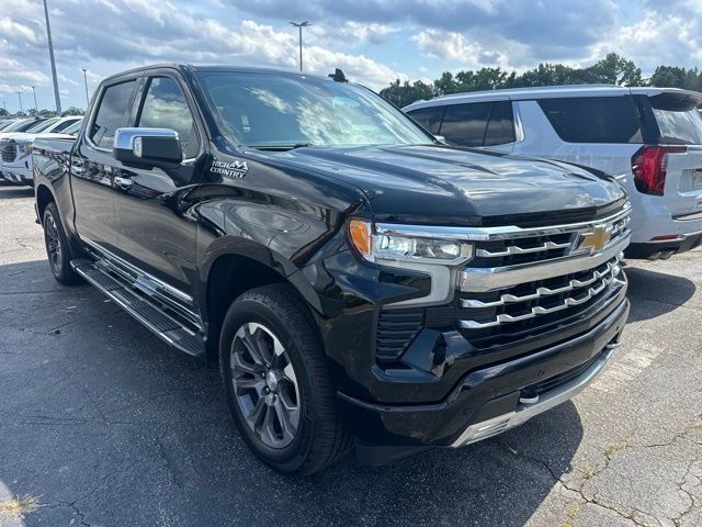 Black 2023 Chevrolet Silverado 1500 Pickup Truck Four-Wheel Drive 10-Speed Automatic