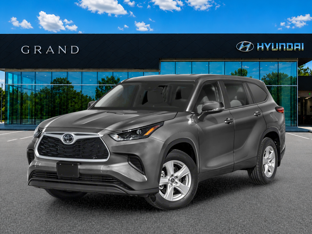 Midnight Black Metallic 2023 Toyota Highlander SUV / Crossover Front-Wheel Drive 8-Speed Automatic