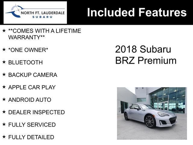 2018 Subaru BRZ Premium 2