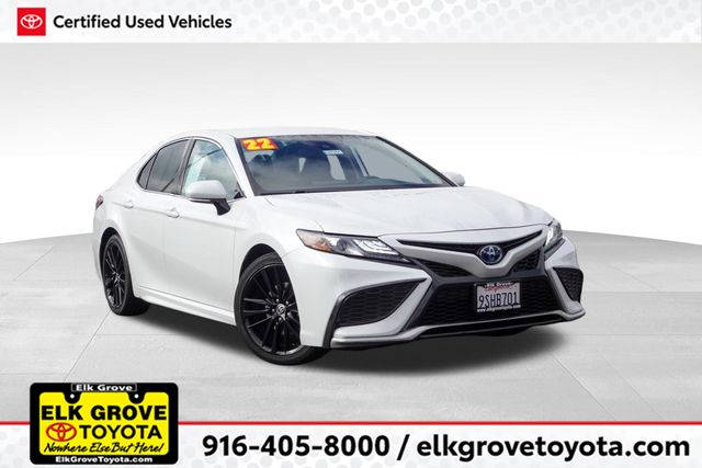 used 2022 Toyota Camry Hybrid car, priced at $30,000
