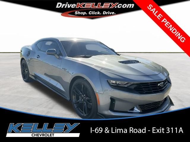 Gray (Satin Steel Metallic) 2022 Chevrolet Camaro Coupe Rear-Wheel Drive Automatic