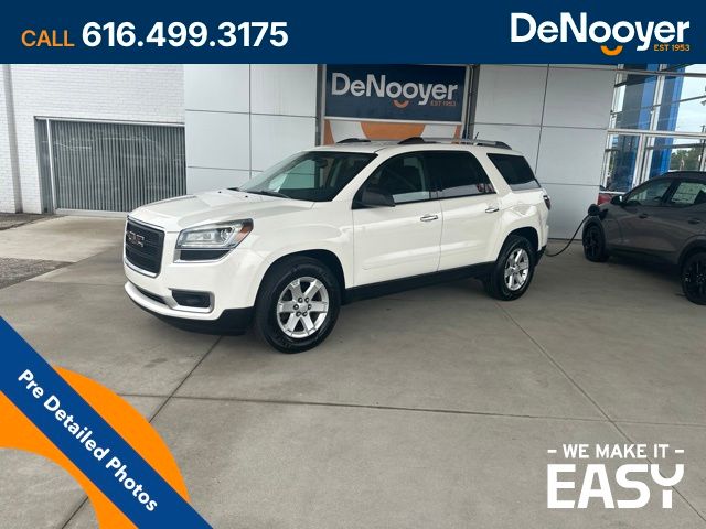 Summit White 2013 GMC Acadia SUV / Crossover Front-Wheel Drive 6-Speed Automatic