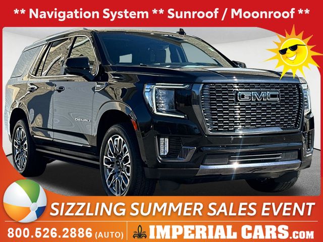 Onyx Black 2024 GMC Yukon SUV / Crossover Four-Wheel Drive