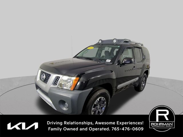 Super Black 2015 Nissan Xterra SUV / Crossover  6-Speed Manual