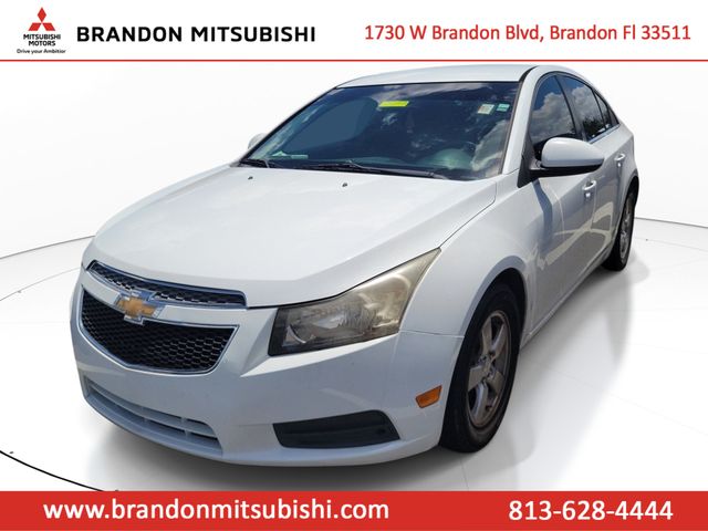 Summit White 2014 Chevrolet Cruze Sedan Front-Wheel Drive 6-Speed Automatic Overdrive