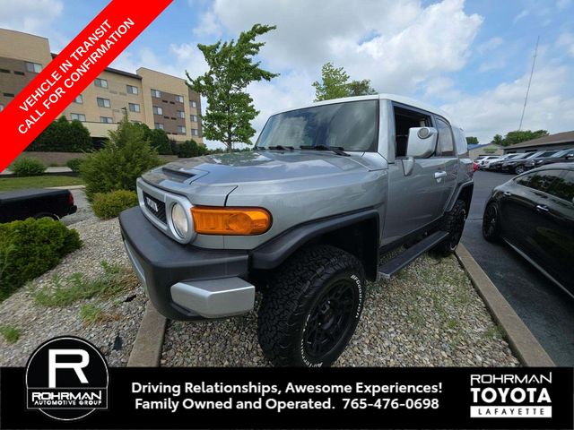 Silver Fresco Metallic 2010 Toyota FJ Cruiser 4WD SUV / Crossover Four-Wheel Drive 5-Speed Automatic