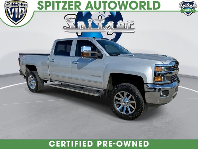 Silver Ice Metallic 2019 Chevrolet Silverado 2500HD Pickup Truck Four-Wheel Drive 6-Speed Automatic