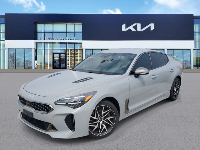 Ceramic Silver 2023 Kia Stinger Sedan All-Wheel Drive
