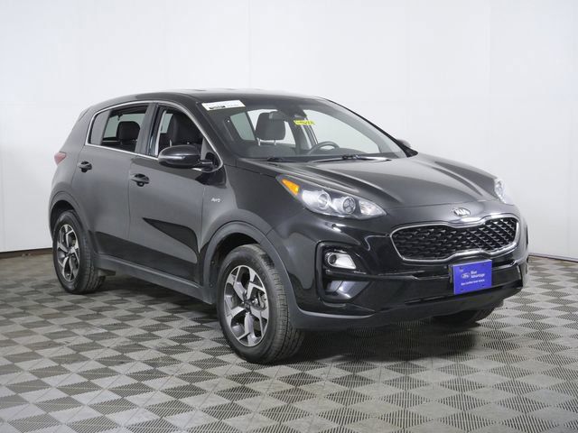 Black Cherry Pearl 2020 Kia Sportage LX AWD SUV / Crossover All-Wheel Drive 6-Speed Automatic Overdrive