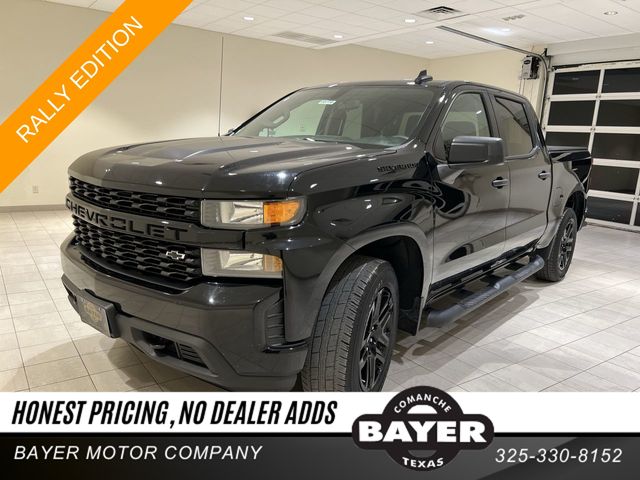 Black 2022 Chevrolet Silverado 1500 Pickup Truck 4X2 8-Speed Automatic