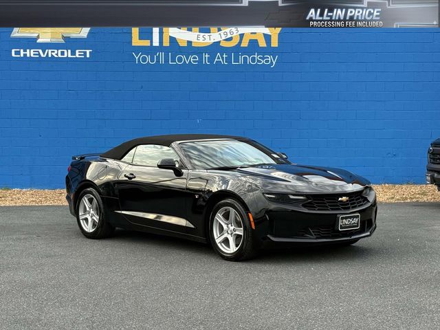 Black 2023 Chevrolet Camaro Convertible Rear-Wheel Drive Automatic