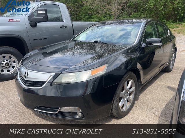 Crystal Black Pearl 2012 Acura TL FWD with Technology Package Sedan Front-Wheel Drive 6-Speed Automatic