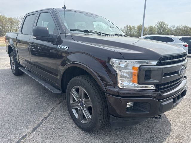 Magma Red 2020 Ford F-150 XLT SuperCrew 4WD Pickup Truck Four-Wheel Drive Automatic