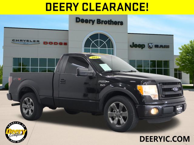 Black 2013 Ford F-150 STX Pickup Truck 4X2 6-Speed Automatic