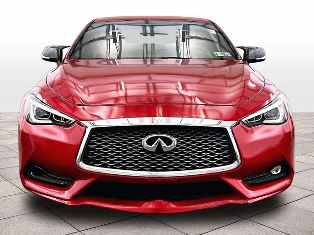 2018 INFINITI Q60 Red Sport 400 Red at Phil Fitts Ford