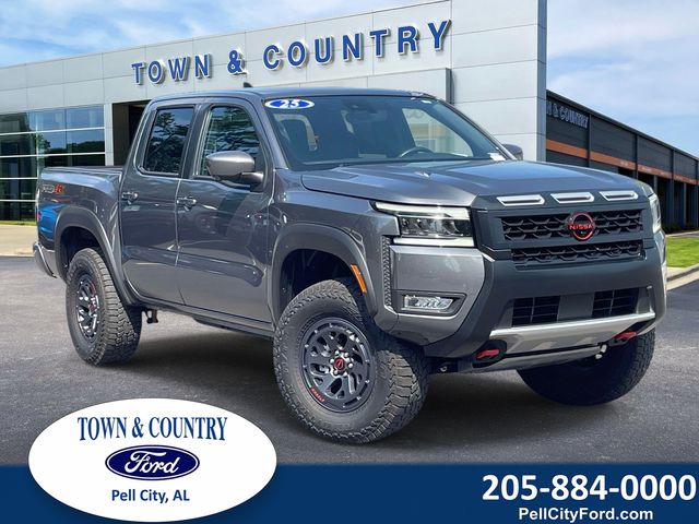 Gray (Gun Metallic) 2025 Nissan Frontier Pickup Truck Four-Wheel Drive 9-Speed Automatic Overdrive