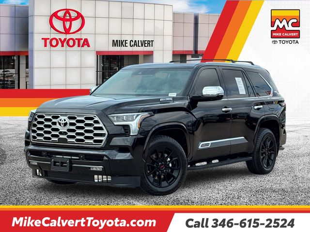 Midnight Black Metallic 2026 Toyota Sequoia SUV / Crossover Four-Wheel Drive Automatic