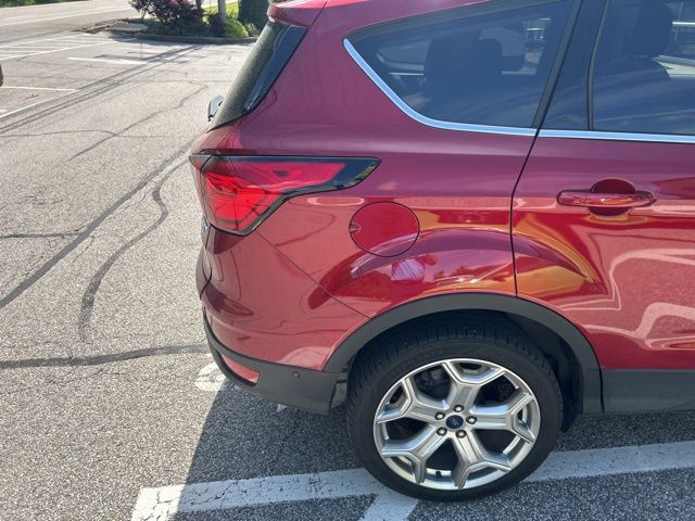 2019 Ford Escape Titanium Red at John Sisson Motors