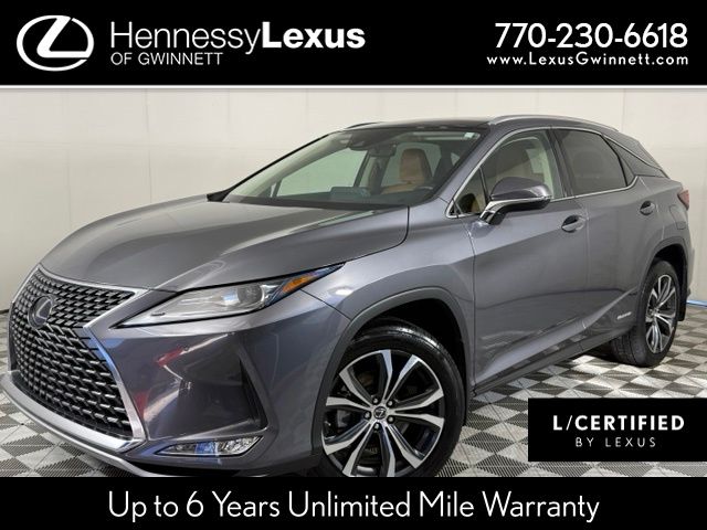 Nebula Gray Pearl 2022 Lexus RX Hybrid SUV / Crossover All-Wheel Drive Continuously Variable Transmission