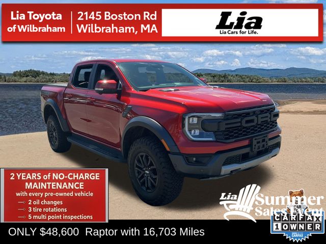 Chili Pepper Red 2024 Ford Ranger Pickup Truck Four-Wheel Drive Automatic