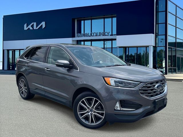 Gray Metallic 2021 Ford Edge SUV / Crossover Front-Wheel Drive 8-Speed Automatic