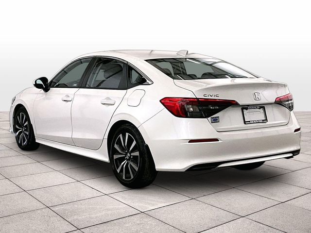 2023 Honda Civic EX White at Bob Ruth Ford