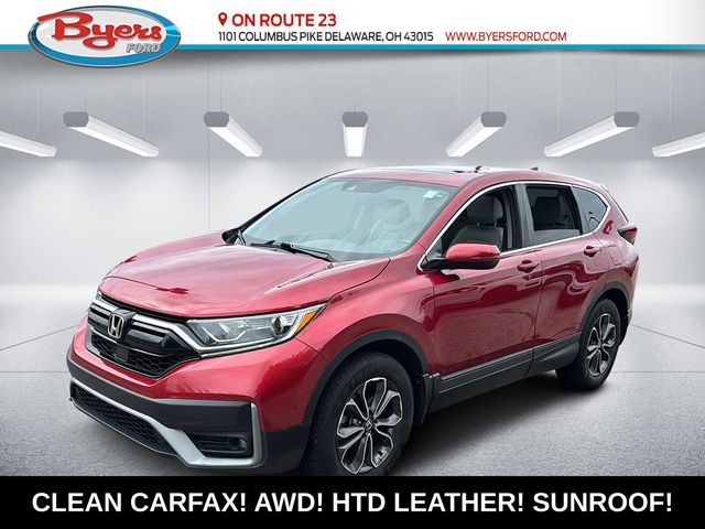 Red 2021 Honda CR-V SUV / Crossover All-Wheel Drive Continuously Variable Transmission