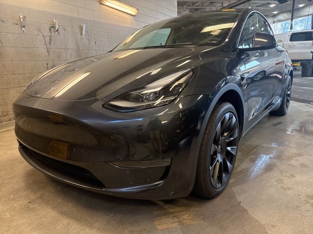 Gray 2024 Tesla Model Y Long Range RWD SUV / Crossover Rear-Wheel Drive 1-Speed Automatic