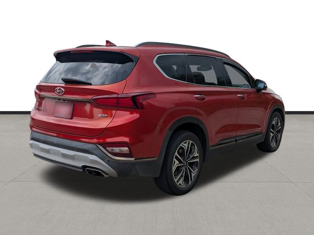 2020 Hyundai Santa Fe Limited Orange at DeMontrond Gulf Freeway