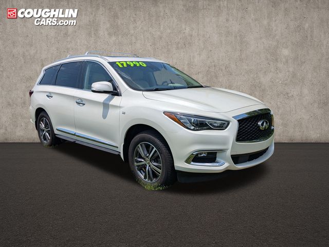 Majestic White 2020 INFINITI QX60 SUV / Crossover All-Wheel Drive Continuously Variable Transmission