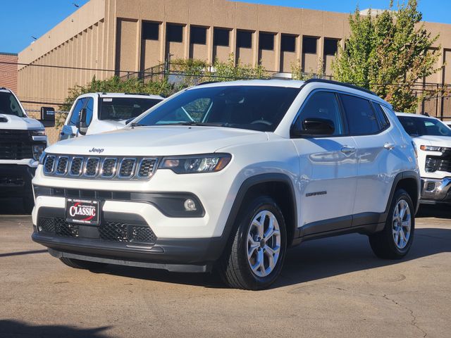 2025 Jeep Compass Latitude White at Big Star Chrysler Jeep Dodge Ram 
