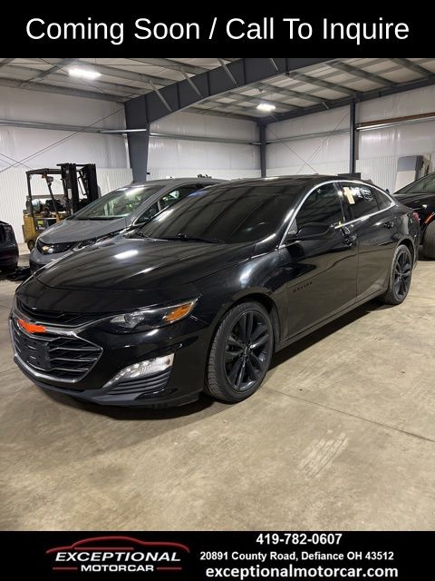 Mosaic Black Metallic 2021 Chevrolet Malibu Sedan Front-Wheel Drive Continuously Variable Transmission