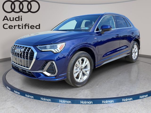 Blue Metallic 2025 Audi Q3 quattro Premium S Line 45 TFSI SUV / Crossover All-Wheel Drive 8-Speed Automatic