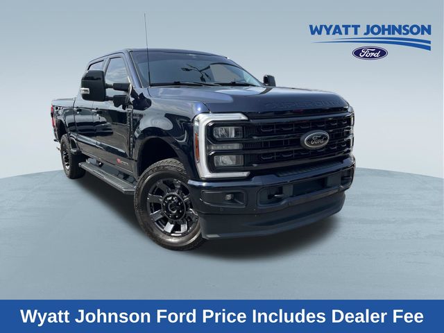 Blue Metallic 2024 Ford F-250 Super Duty Pickup Truck Four-Wheel Drive Automatic
