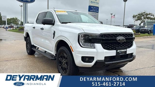 Oxford White 2025 Ford Ranger Pickup Truck Four-Wheel Drive Automatic